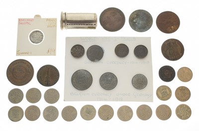 Lot 244 - Bristol Tokens and mixed GB coinage