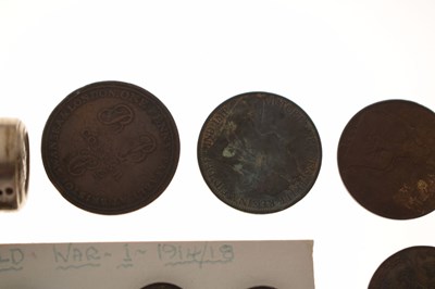 Lot 244 - Bristol Tokens and mixed GB coinage