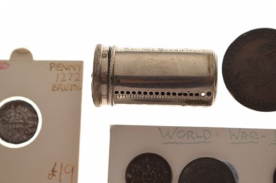 Lot 244 - Bristol Tokens and mixed GB coinage