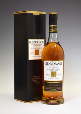 Lot 541 - Glenmorangie 'The Quinta Ruban' port casked extra matured Highland single malt Scotch whisky