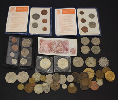 Lot 242 - Quantity of silver and other GB and world coins