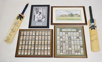 Lot 362 - Assorted cricket memorabilia