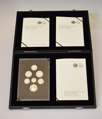 Lot 234 - Royal Mint 2008 United Kingdom Coinage 'Emblems of Britain'