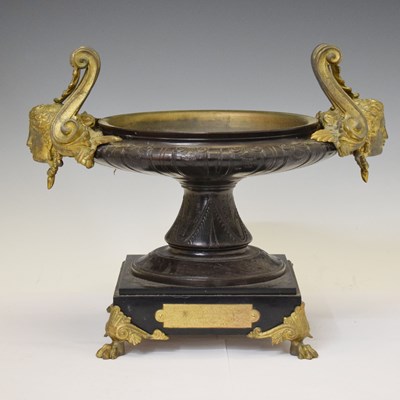 Lot 315 - 19th century bronze tazza