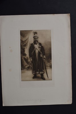 Lot 317 - Indian Interest: Approximately twenty images of Maharajahs, etc
