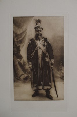 Lot 317 - Indian Interest: Approximately twenty images of Maharajahs, etc