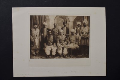Lot 317 - Indian Interest: Approximately twenty images of Maharajahs, etc