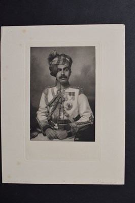 Lot 317 - Indian Interest: Approximately twenty images of Maharajahs, etc