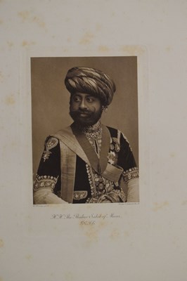 Lot 317 - Indian Interest: Approximately twenty images of Maharajahs, etc
