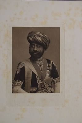 Lot 317 - Indian Interest: Approximately twenty images of Maharajahs, etc