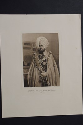 Lot 317 - Indian Interest: Approximately twenty images of Maharajahs, etc