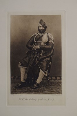 Lot 317 - Indian Interest: Approximately twenty images of Maharajahs, etc
