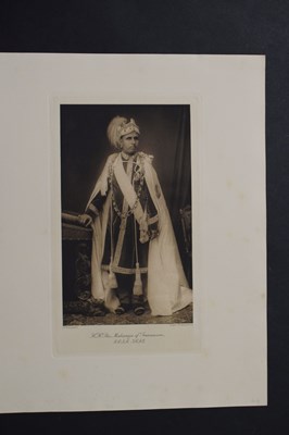 Lot 317 - Indian Interest: Approximately twenty images of Maharajahs, etc