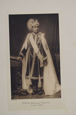 Lot 317 - Indian Interest: Approximately twenty images of Maharajahs, etc