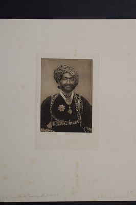 Lot 317 - Indian Interest: Approximately twenty images of Maharajahs, etc