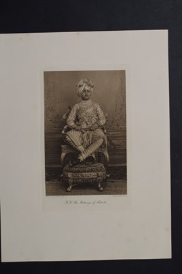 Lot 317 - Indian Interest: Approximately twenty images of Maharajahs, etc