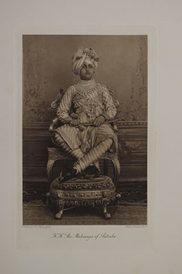 Lot 317 - Indian Interest: Approximately twenty images of Maharajahs, etc
