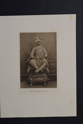 Lot 317 - Indian Interest: Approximately twenty images of Maharajahs, etc