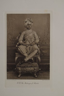 Lot 317 - Indian Interest: Approximately twenty images of Maharajahs, etc
