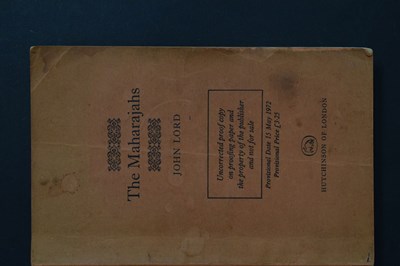 Lot 317 - Indian Interest: Approximately twenty images of Maharajahs, etc