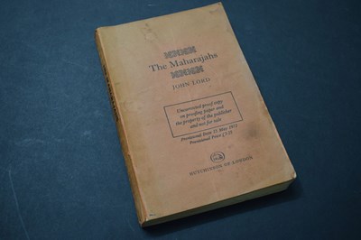 Lot 317 - Indian Interest: Approximately twenty images of Maharajahs, etc