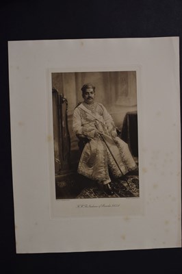 Lot 317 - Indian Interest: Approximately twenty images of Maharajahs, etc