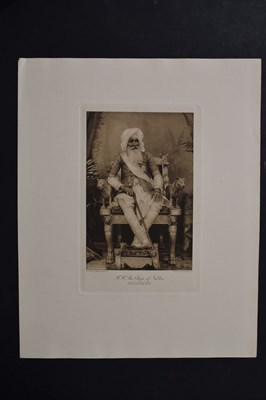 Lot 317 - Indian Interest: Approximately twenty images of Maharajahs, etc