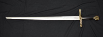 Lot 394 - Reproduction Excalibur King Arthur sword