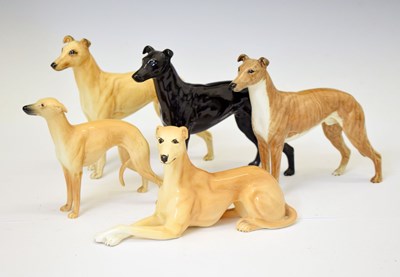 Lot 492 - Beswick greyhounds