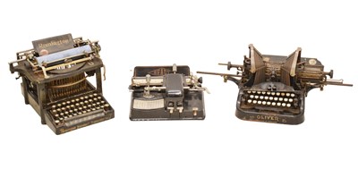 Lot 346 - Remington Standard Typewriter No.7 and two others