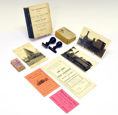 Lot 233 - Weston-super-Mare, Clevedon and Portishead Railway Interest