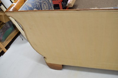 Lot 476 - 19th century Biedermeier ash-veneered settee or sofa