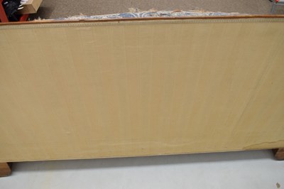 Lot 476 - 19th century Biedermeier ash-veneered settee or sofa