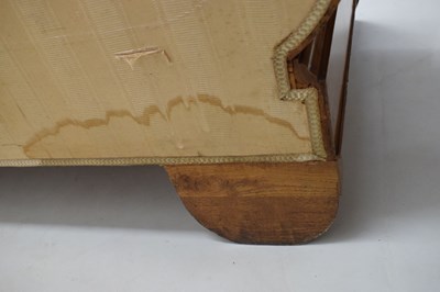 Lot 476 - 19th century Biedermeier ash-veneered settee or sofa
