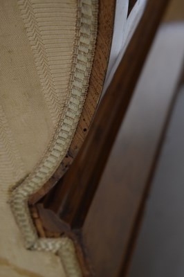 Lot 476 - 19th century Biedermeier ash-veneered settee or sofa