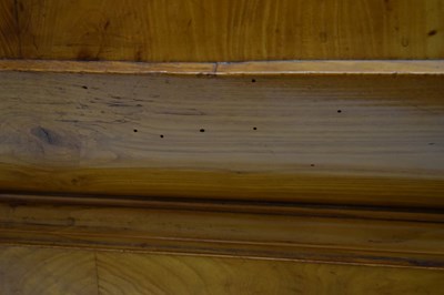 Lot 476 - 19th century Biedermeier ash-veneered settee or sofa