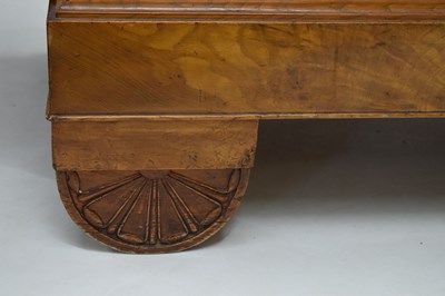 Lot 476 - 19th century Biedermeier ash-veneered settee or sofa