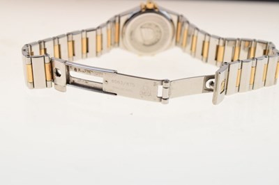Lot 149 - Omega, Constellation - Lady's two-colour bracelet watch