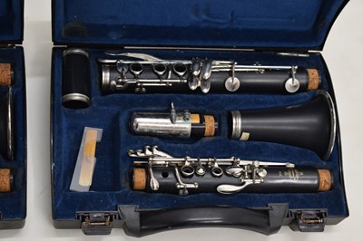 Lot 365 - Two cased pairs of Buffet Crampon & Cie of Paris clarinets