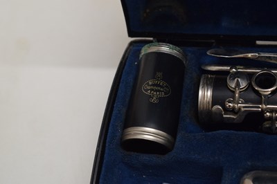 Lot 365 - Two cased pairs of Buffet Crampon & Cie of Paris clarinets