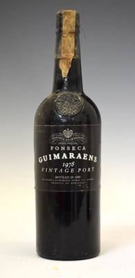 Lot 540 - Fonseca Guimaraens vintage port, 1978