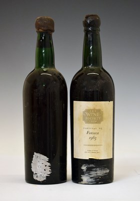 Lot 539 - Fonseca vintage port, 1963, together with another bottle of port