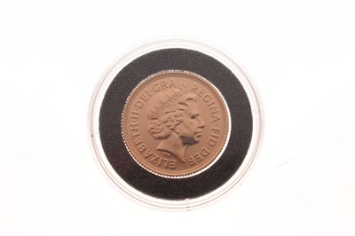 Lot 231 - Elizabeth II 'Era of Gold Age of Empire' gold sovereign, 2012