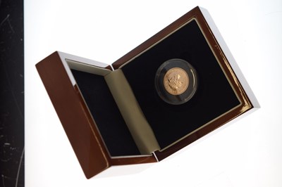 Lot 231 - Elizabeth II 'Era of Gold Age of Empire' gold sovereign, 2012