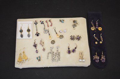 Lot 83 - Collection of various earrings