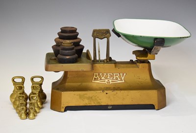 Lot 290 - Pair of 20th century Avery weighing scales