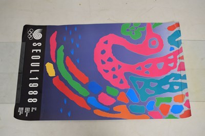 Lot 359 - Three Seoul 1988 Olympic posters