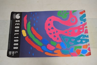 Lot 359 - Three Seoul 1988 Olympic posters