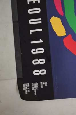 Lot 359 - Three Seoul 1988 Olympic posters