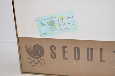Lot 359 - Three Seoul 1988 Olympic posters